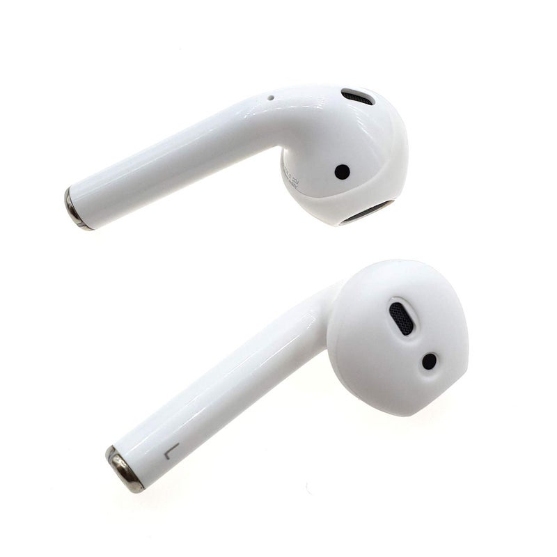 REEYEAR (Fit in Case)Silicone Protecitve Tips Ear Skins and Covers Replacement Anti Slip Soft eartips Compatible with Apple AirPods 1 & 2 or EarPods Headphones/Earphones/Earbuds (3 Pairs Clear) - Image 2